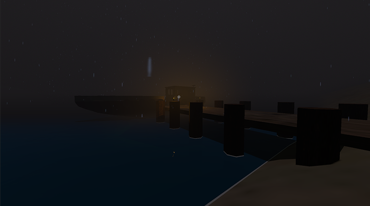Dusk Main Island Port